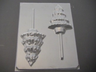 239 Christmas Tree Chocolate or Hard Candy Lollipop Mold